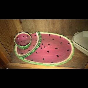 Watermelon plates